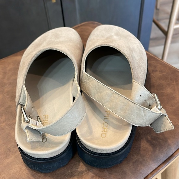 Pilcro Platform Slingback Flats By Anthropologie 38 - Picture 3 of 6